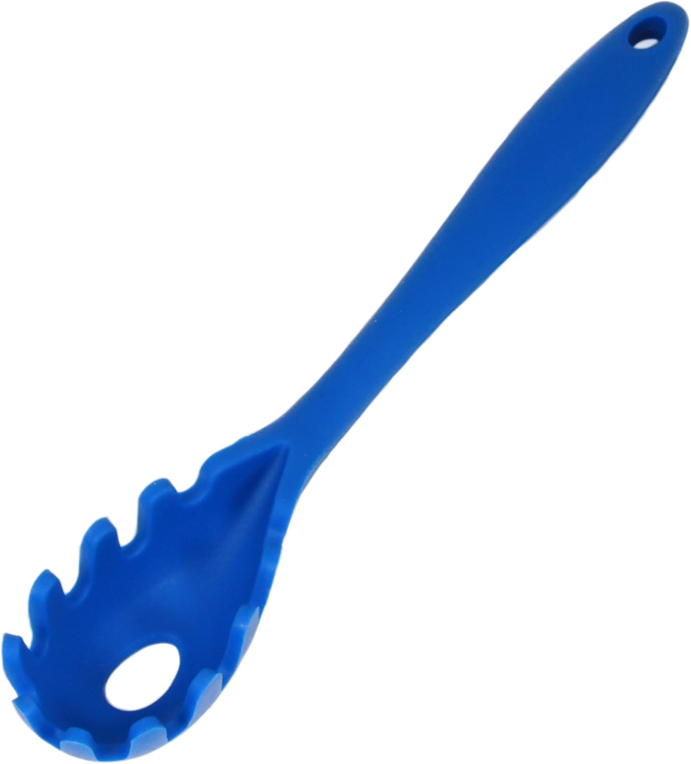 Premium Silicone Spaghetti/Pasta Fork, 11.5 inch, Gray