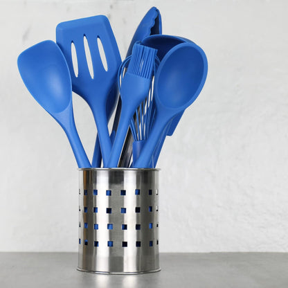 Premium Silicone Spaghetti/Pasta Fork, 11.5 inch, Gray