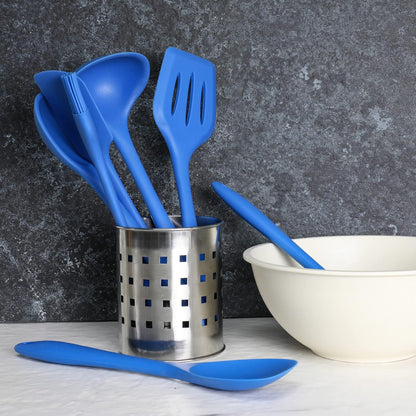 Premium Silicone Spaghetti/Pasta Fork, 11.5 inch, Gray