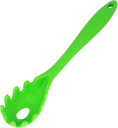 Premium Silicone Spaghetti/Pasta Fork, 11.5 inch, Gray