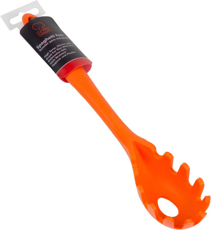 Premium Silicone Spaghetti/Pasta Fork, 11.5 inch, Gray