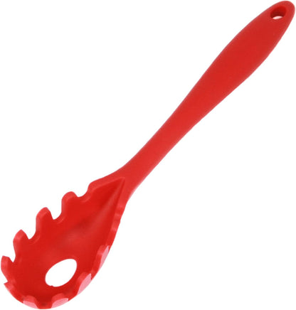 Premium Silicone Spaghetti/Pasta Fork, 11.5 inch, Gray