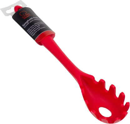 Premium Silicone Spaghetti/Pasta Fork, 11.5 inch, Gray