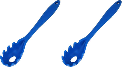 Premium Silicone Spaghetti/Pasta Fork, 11.5 inch, Gray