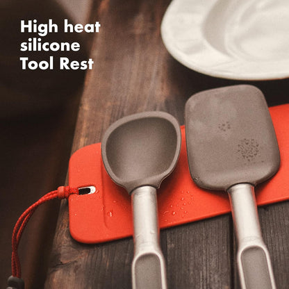 Outdoor 4 -Piece Camp Stove Cooking Set