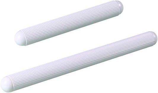 Rolling Pin Fondant Cake Dough Roller Plastic Non-stick Kitchen Rolling Pin for Cake Bread Set of 2