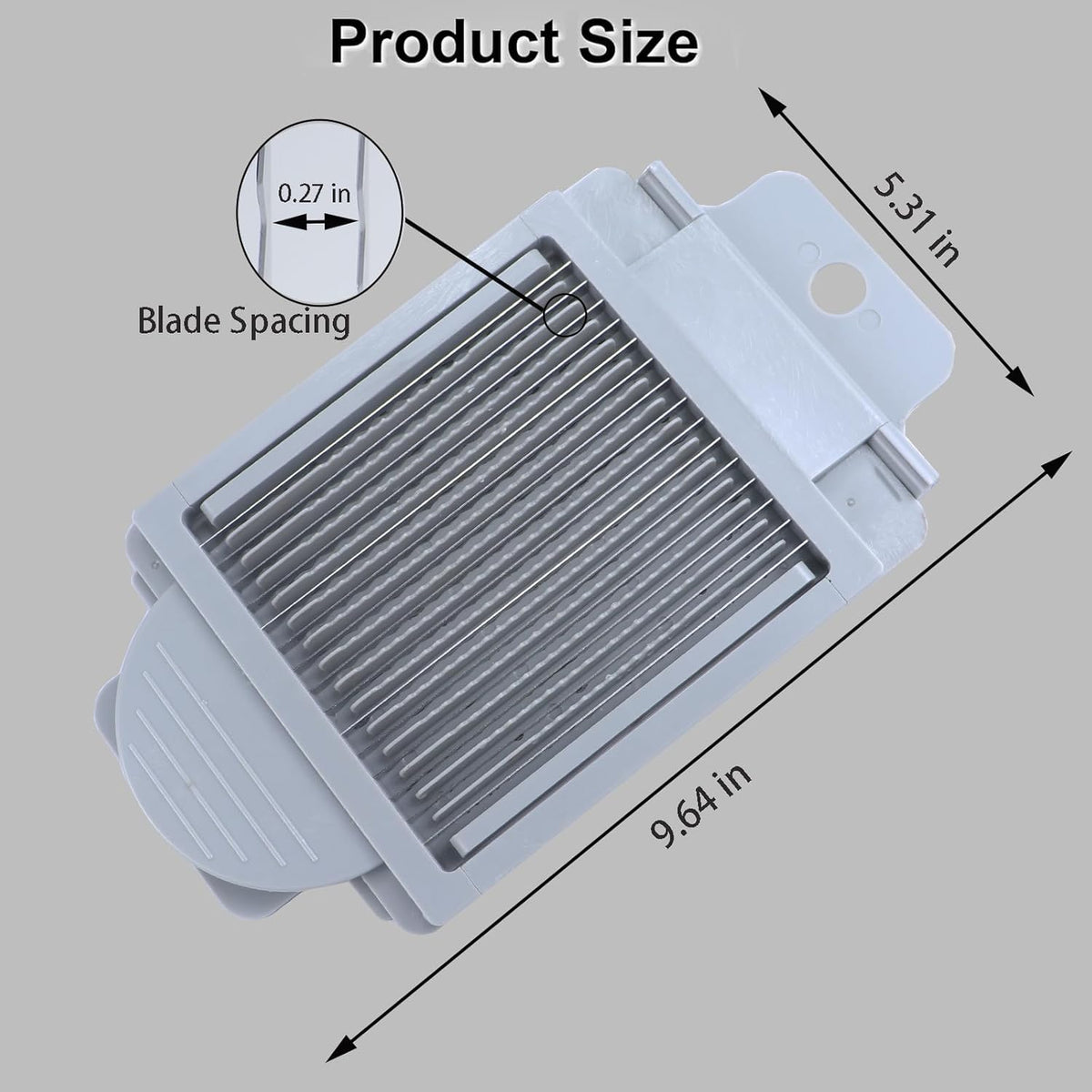 Tomato Slicer Tool Slicer Vegetable Cutter Slicer Vegetable Cutter Home Use | Stainless Steel Fruit Slicer Dedicated,Tomato Slicing Tool Portable,Easy Work for Hamburger Salad Tomato Cutter