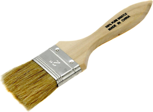 Select Wooden Handle Pastry Brush, 7.5 inches in length 2 inch width, Natural