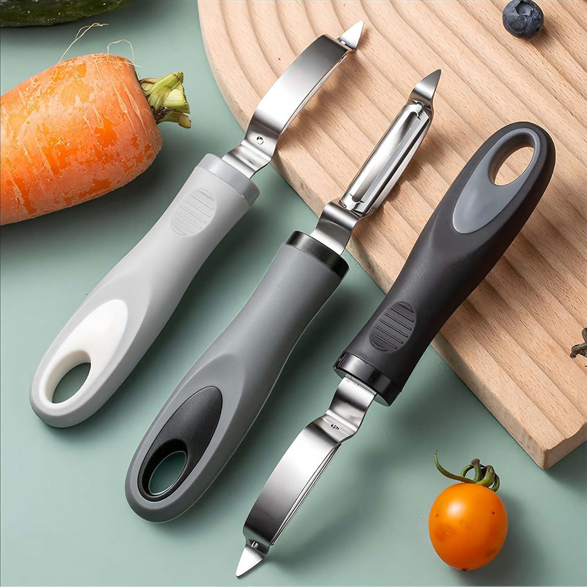 Vegetable Peeler Stainless Steel Swivel Fruit Peeler for Potato