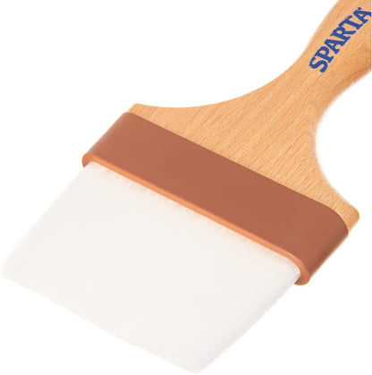 SPARTA 4039700 Nylon Wide Brush, Flat With Nylon Bristles, 2 Inches, Brown