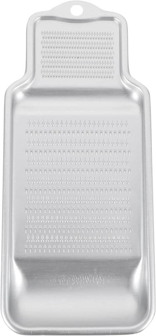 Garlic Ginger Zester Cheese Grater 8.74 Inch Portable Vegetable and Fruit Grater with Hanging Hole for Hard Cheeses Kitchen Tool