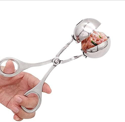 Meat Ballers Maker Melon Baller Meatball Scoop Maker Non Stick Stainless Steel Ice Cream Scoop Fruits Kitchen Tools Ball Sizes 1.38
