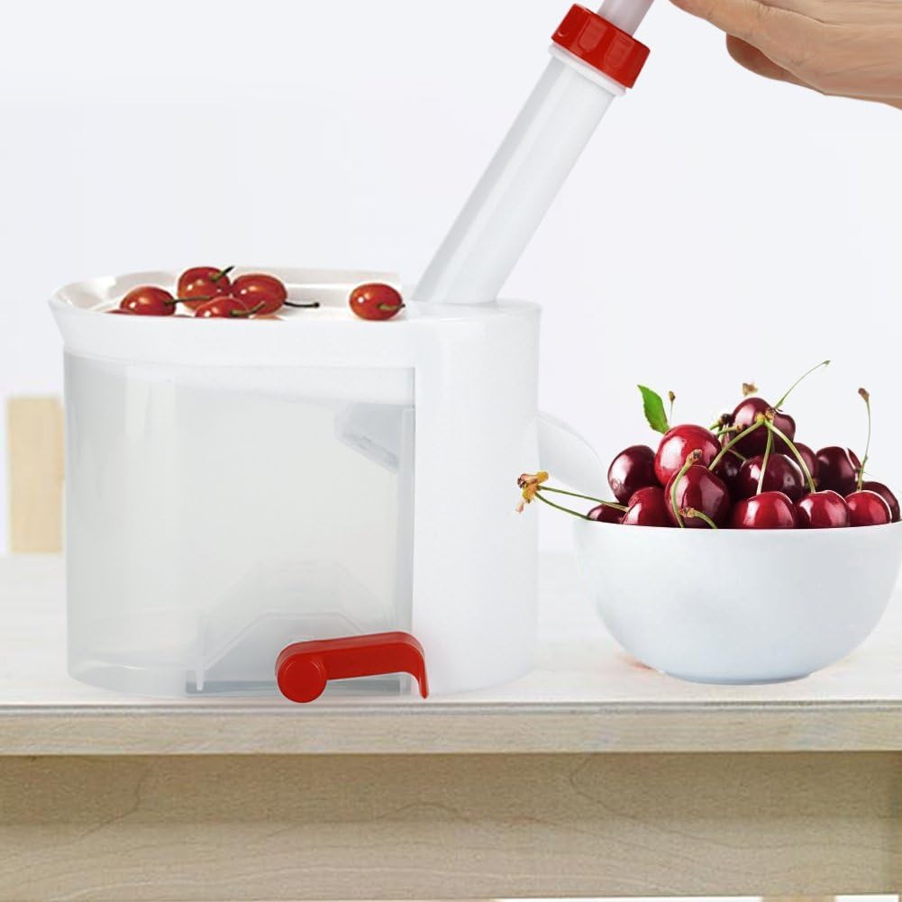 Cherry Pitter Olive Pitter Tool, Fruit Pit Remover for Cherry Jam with Lock Design for Make Fresher Cherry Dishes, Gavigaina19d47xzwt