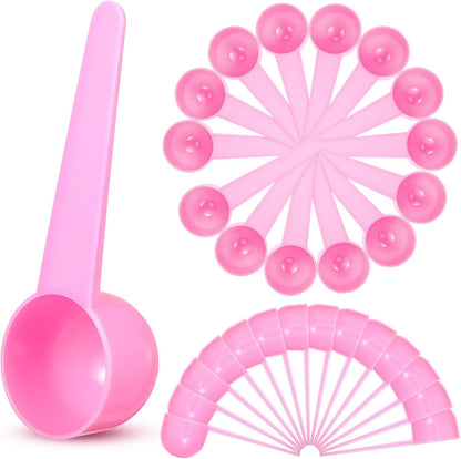 Plastic Tablespoons Measuring Spoons, Transparent, 80 Pack