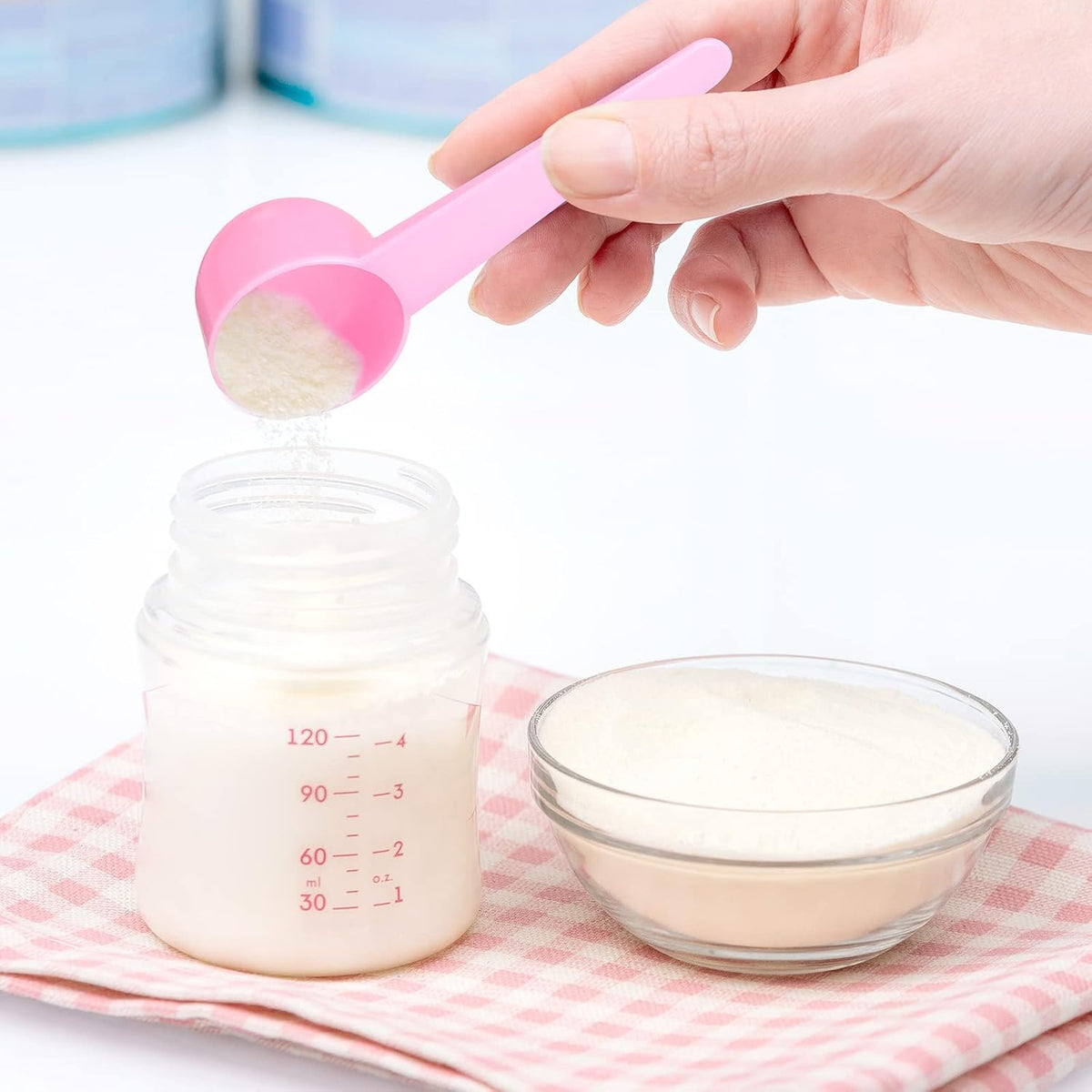 Plastic Tablespoons Measuring Spoons, Transparent, 80 Pack
