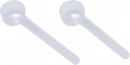 1/4 Teaspoon (1.25 mL) Long Handle Plastic Measuring Spoon for Coffee, Protein Powder, Pet Food, Spices, Grains, Dry Goods – Food-Grade BPA-Free (Pack of 1) - Colors B