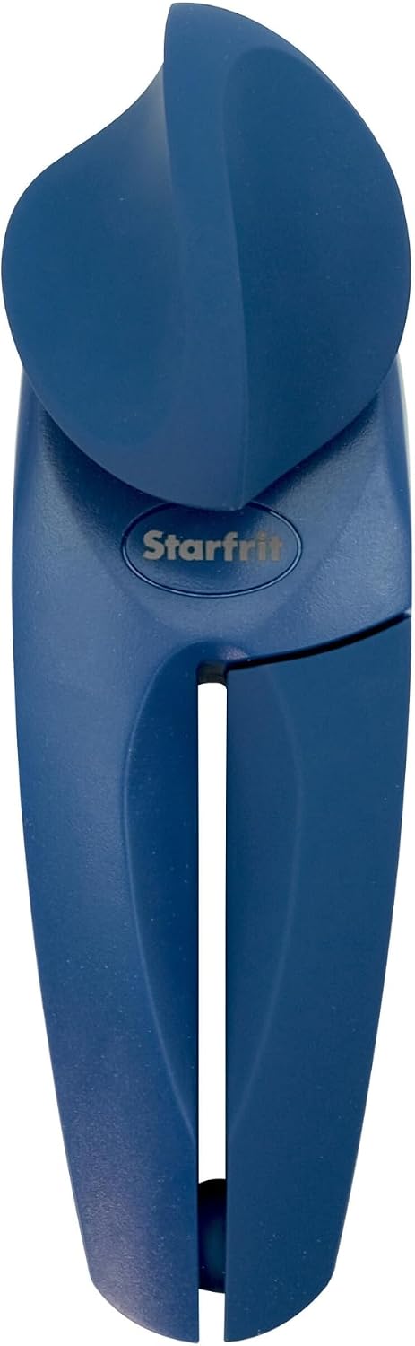 MightiCan Can Opener, Safe Smooth-Cut, Comfort Grip, Blue