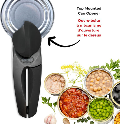 MightiCan Can Opener, Safe Smooth-Cut, Comfort Grip, Blue