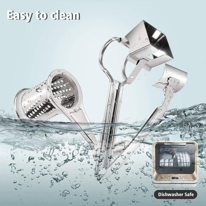 TONMA Multipurpose Rotary Cheese Grater Hand Crank