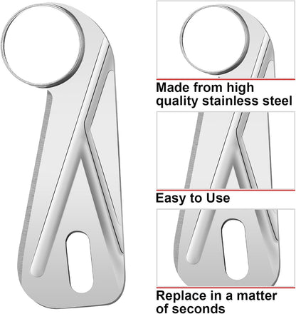 6 Pcs Apple Peeler Corer Replacement Blades Bulk for Home Restaurant