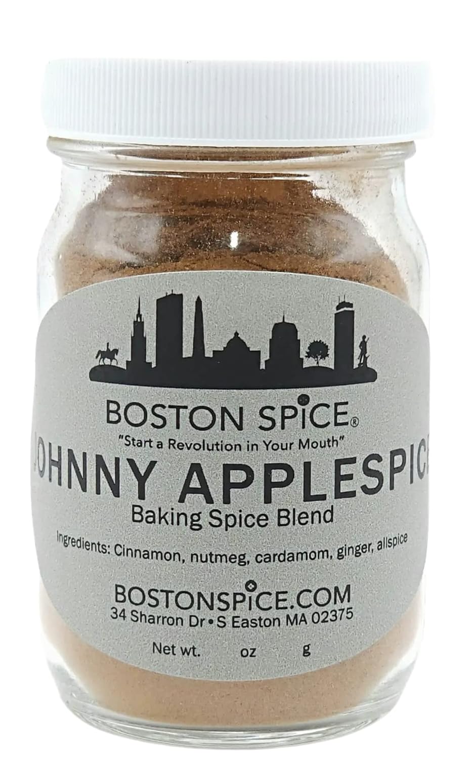 Johnny Applespice Appleseed Baking Spice Blend Add To Apple Pies Cakes Fudge Cupcakes Desserts Pumpkin Pie Pastry Brownies Cookies Pancakes French Toast 1/2 Cup Spice Jar wt. 1.9oz/55g