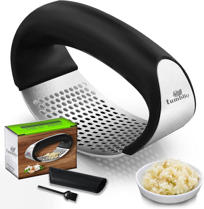 Discover the Best Garlic Press Rocker - Heavy Duty, Stainless Steel, Ergonomic, and Unique Designs for Efficient Home Use & Must-Have Kitchen Gadgets on Amazon