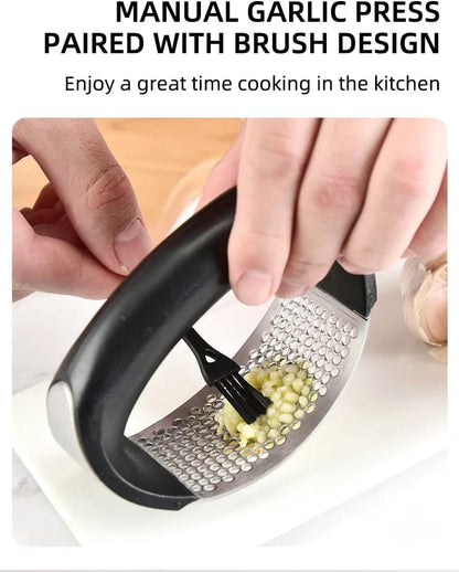 Discover the Best Garlic Press Rocker - Heavy Duty, Stainless Steel, Ergonomic, and Unique Designs for Efficient Home Use & Must-Have Kitchen Gadgets on Amazon