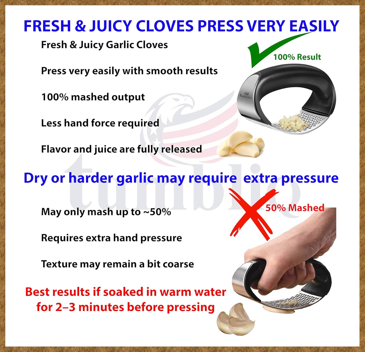 Discover the Best Garlic Press Rocker - Heavy Duty, Stainless Steel, Ergonomic, and Unique Designs for Efficient Home Use & Must-Have Kitchen Gadgets on Amazon