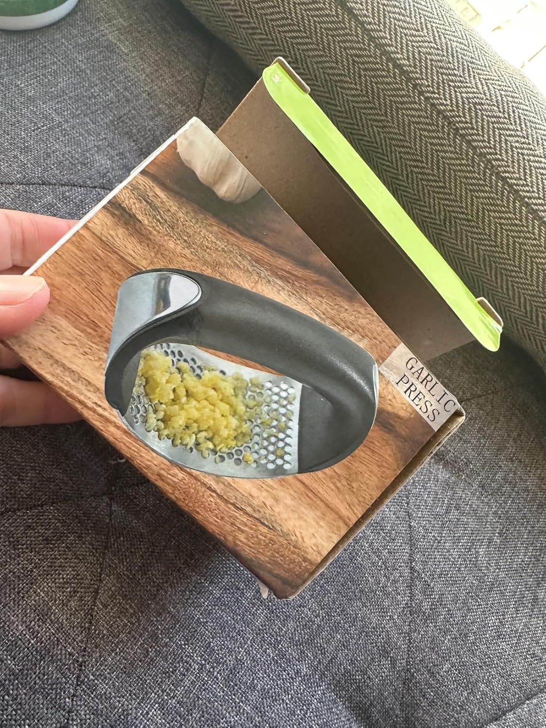 Discover the Best Garlic Press Rocker - Heavy Duty, Stainless Steel, Ergonomic, and Unique Designs for Efficient Home Use & Must-Have Kitchen Gadgets on Amazon