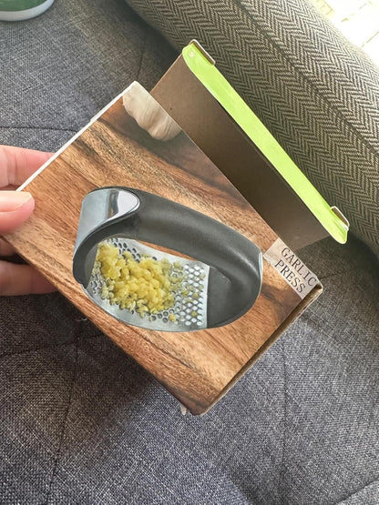 Discover the Best Garlic Press Rocker - Heavy Duty, Stainless Steel, Ergonomic, and Unique Designs for Efficient Home Use & Must-Have Kitchen Gadgets on Amazon
