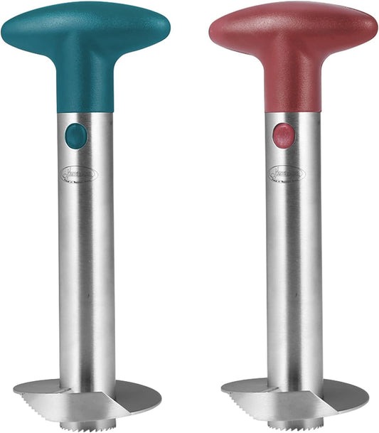 Pineapple Corer, [Upgraded, Reinforced, Thicker Blade] Newness Premium Pineapple Corer Remover