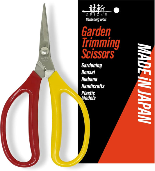 Trimming Scissors 6” - Professional Japanese Garden Plant Herb Buds Flower Shears Gardening Tools