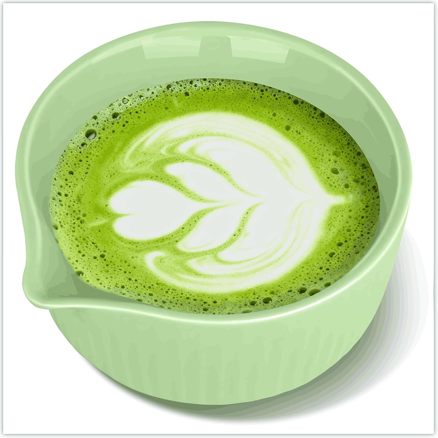 Pink Traditional Matcha Whisk Set, 5 Pcs Japanese Matcha Kit with Chawan Ceramic Bowl with Spout, Chasen Bamboo Whisk and Holder, Scoop, Sifter - Matcha Set Kit Gift for Ceremony Matcha Lattes Lover