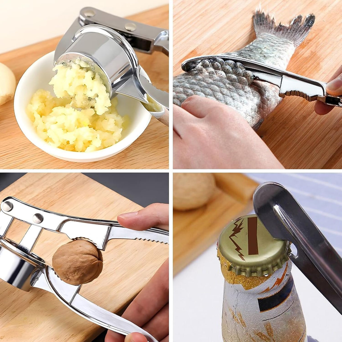 Silicone Garlic Peeler Tube- Garlic Roller Peeling Tube Tool Garlic Odorfree Peel Garlic Easy Roll Tube Useful Kitchen Gadgets (Green)