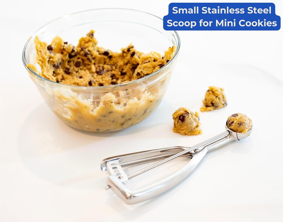 Small Cookie Scoop, 18/8 Stainless Steel, 2 Tsp, Size #100