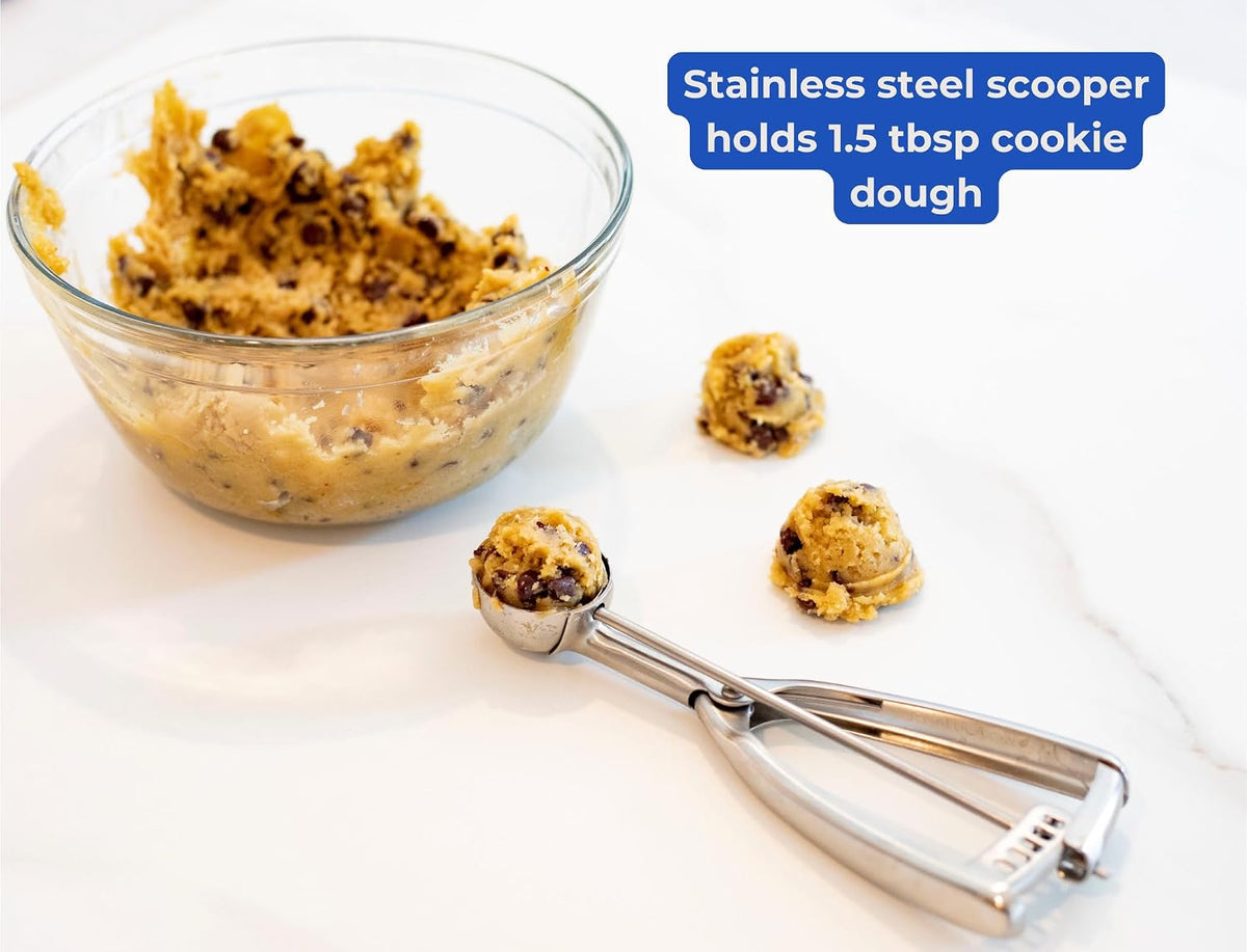 Small Cookie Scoop, 18/8 Stainless Steel, 2 Tsp, Size #100