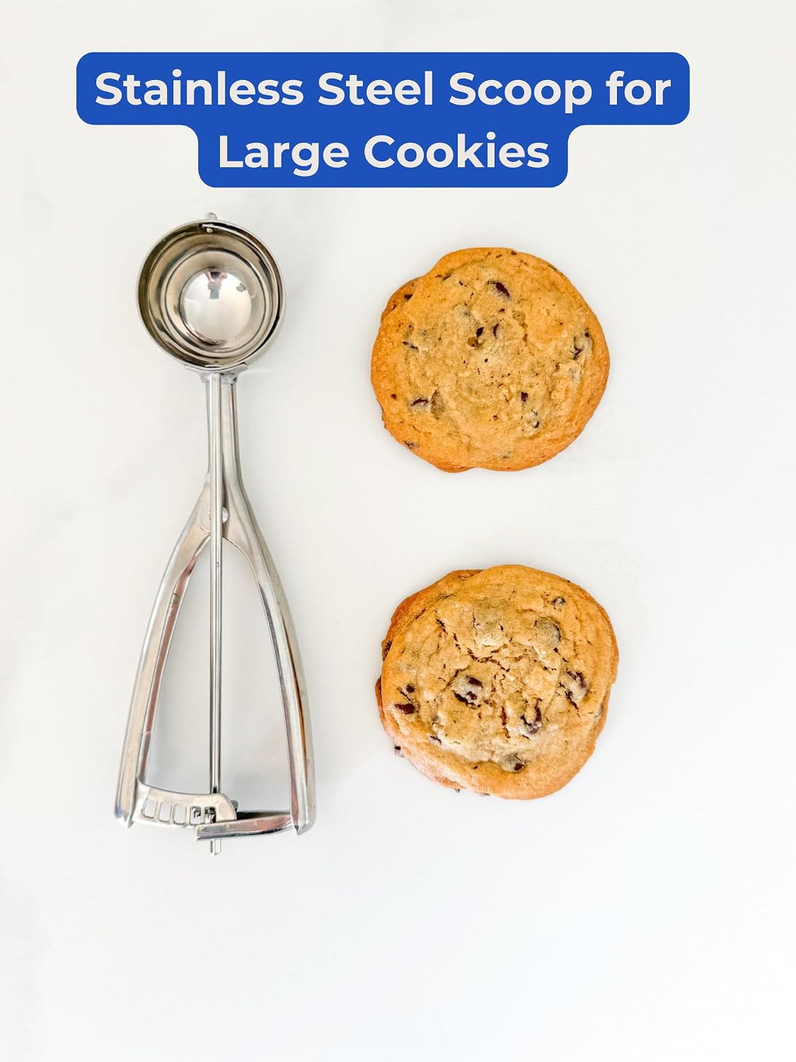 Small Cookie Scoop, 18/8 Stainless Steel, 2 Tsp, Size #100