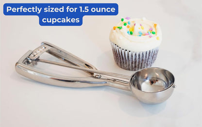 Small Cookie Scoop, 18/8 Stainless Steel, 2 Tsp, Size #100