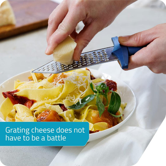 Handheld Cheese Grater | Mini Cheese Grater Durable Rust-Proof Metal Sword-Shaped, For Cheese, Chocolate, Spices and More, Cute Kitchen Gift & Funny Kitchen Gadget (Gratiator)