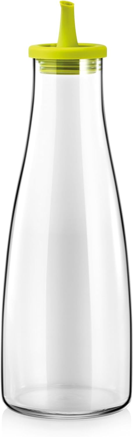 Oil Dispenser Bottle, with no-drip Spout, made of glass 500ml (17oz)
