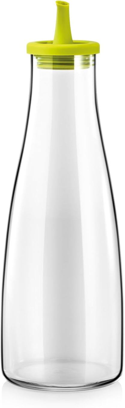 Oil Dispenser Bottle, with no-drip Spout, made of glass 500ml (17oz)