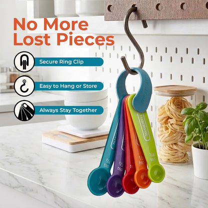 – Professional – Measuring Spoons – Set of 5 (2-Pack)