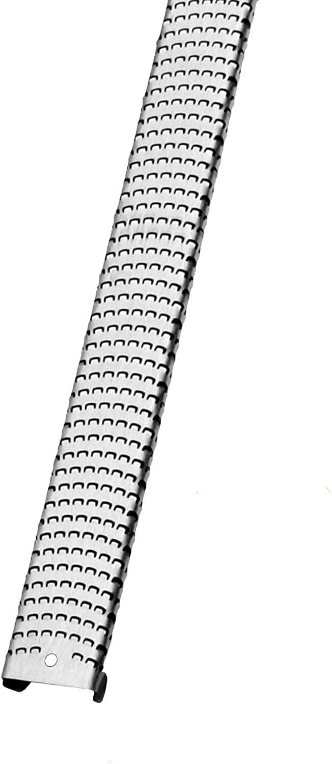 Premium Classic Series Zester 18/8, Black - Lemon Zester & Cheese Grater & Vegetable Grater - Citrus, Parmesan Cheese, Garlic, Ginger, Nutmeg, Chocolate - Stainless Steel Grater