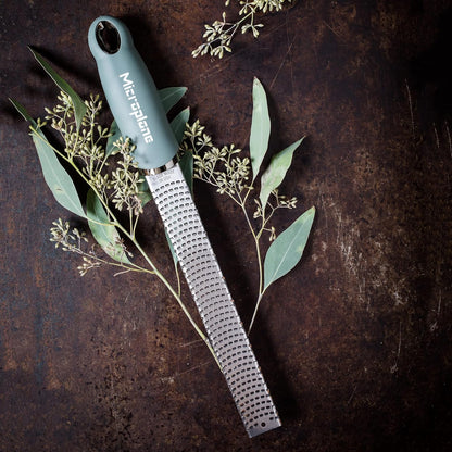 Premium Classic Series Zester 18/8, Black - Lemon Zester & Cheese Grater & Vegetable Grater - Citrus, Parmesan Cheese, Garlic, Ginger, Nutmeg, Chocolate - Stainless Steel Grater