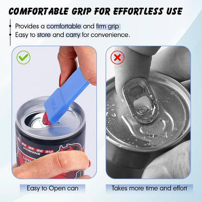 Pop Can Opener – 4 Pack Beer Can Opener, Soda Can Tab Opener, Party Essential Tool, Great Tool for Bartenders