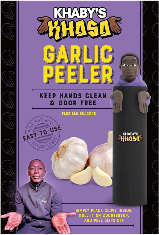 Garlic Peeler Silicone Tube Roller, Easy to Use, Dishwasher Safe
