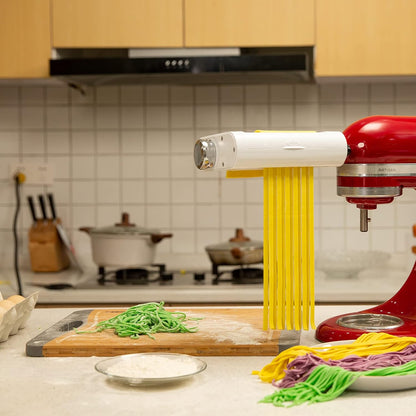 3-IN-1 Pasta Attachment & Ravioli Attachment for KitchenAid Stand Mixers, Pasta Maker Assecories included Pasta Sheet Roller, Spaghetti Cutter and Ravioli Maker Attachment