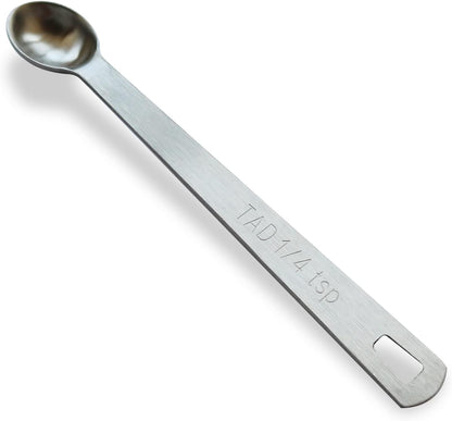 2PCS 1/4tsp(1.25ml) Mini Measuring Spoon, Small Teaspoon for Tiny Amounts | High Precision, Food-Grade, ‌Rust-Free, Dishwasher-Safe, Easy-Read Markings, Multi-Purpose, Sturdy & Durable