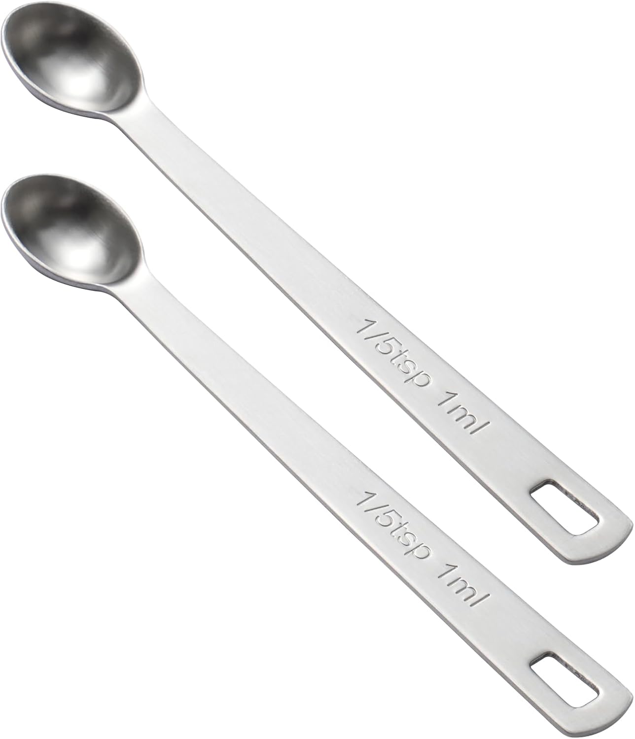 2PCS 1/4tsp(1.25ml) Mini Measuring Spoon, Small Teaspoon for Tiny Amounts | High Precision, Food-Grade, ‌Rust-Free, Dishwasher-Safe, Easy-Read Markings, Multi-Purpose, Sturdy & Durable
