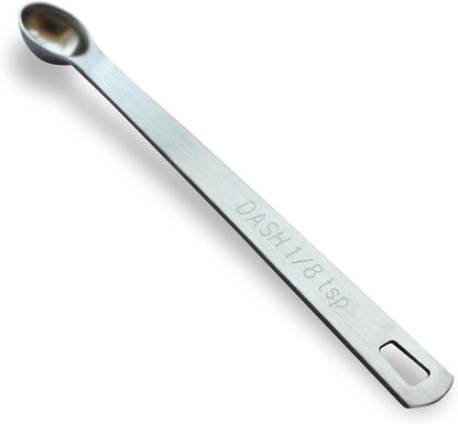 2PCS 1/4tsp(1.25ml) Mini Measuring Spoon, Small Teaspoon for Tiny Amounts | High Precision, Food-Grade, ‌Rust-Free, Dishwasher-Safe, Easy-Read Markings, Multi-Purpose, Sturdy & Durable